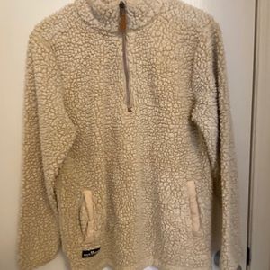 Simply southern cream colored Sherpa
